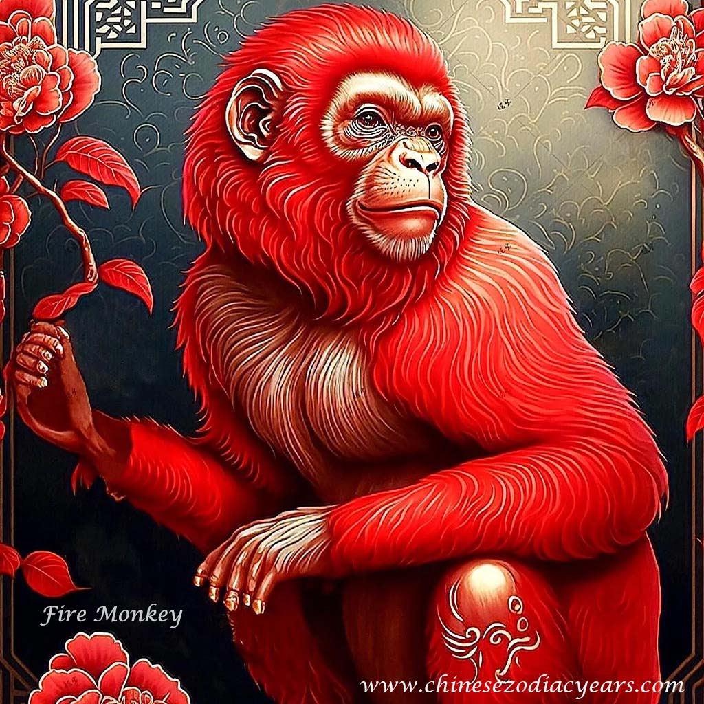 1956 Chinese Zodiac Fire Monkey Horoscope 2024